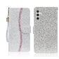Glitter Powder Filp Leather Phone Case, For Samsung Galaxy S25 FE 5G, For Samsung Galaxy S25 Edge 5G, For Samsung Galaxy S25 5G, For Samsung Galaxy S25+ 5G, For Samsung Galaxy S25 Ultra 5G, For Samsung Galaxy S24 FE 5G, For Samsung Galaxy S23 FE 5G
