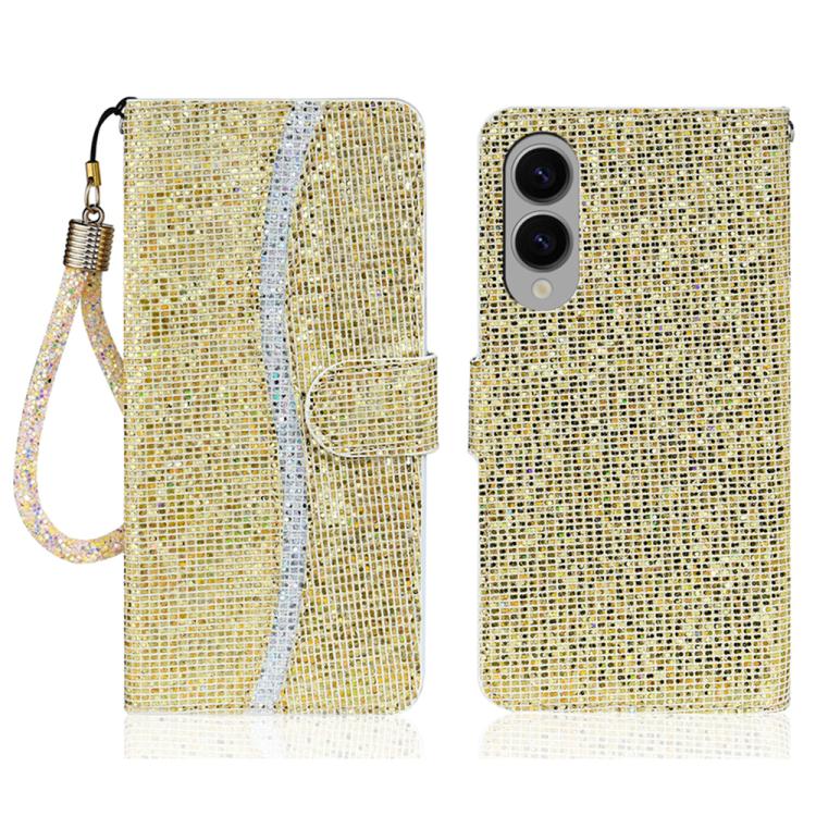 Glitter Powder Filp Leather Phone Case, For Samsung Galaxy S25 FE 5G, For Samsung Galaxy S25 Edge 5G, For Samsung Galaxy S25 5G, For Samsung Galaxy S25+ 5G, For Samsung Galaxy S25 Ultra 5G, For Samsung Galaxy S24 FE 5G, For Samsung Galaxy S23 FE 5G