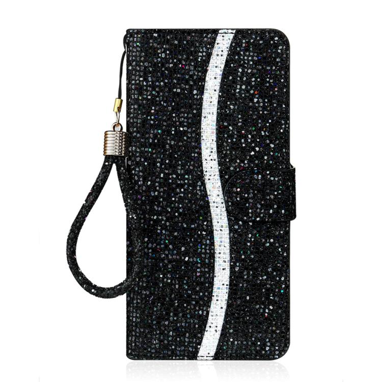 Glitter Powder Filp Leather Phone Case, For Samsung Galaxy S25 FE 5G, For Samsung Galaxy S25 Edge 5G, For Samsung Galaxy S25 5G, For Samsung Galaxy S25+ 5G, For Samsung Galaxy S25 Ultra 5G, For Samsung Galaxy S24 FE 5G, For Samsung Galaxy S23 FE 5G