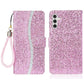 Glitter Powder Filp Leather Phone Case, For Samsung Galaxy S25 FE 5G, For Samsung Galaxy S25 Edge 5G, For Samsung Galaxy S25 5G, For Samsung Galaxy S25+ 5G, For Samsung Galaxy S25 Ultra 5G, For Samsung Galaxy S24 FE 5G, For Samsung Galaxy S23 FE 5G