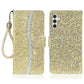 Glitter Powder Filp Leather Phone Case, For Samsung Galaxy S25 FE 5G, For Samsung Galaxy S25 Edge 5G, For Samsung Galaxy S25 5G, For Samsung Galaxy S25+ 5G, For Samsung Galaxy S25 Ultra 5G, For Samsung Galaxy S24 FE 5G, For Samsung Galaxy S23 FE 5G