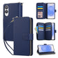 Nine-card Slots Zipper Wallet Bag Leather Phone Case, For Samsung Galaxy S25 FE 5G, For Samsung Galaxy S25 Edge 5G, For Samsung Galaxy S24 FE 5G, For Samsung Galaxy S24 Ultra 5G, For Samsung Galaxy S24+ 5G, For Samsung Galaxy S24 5G