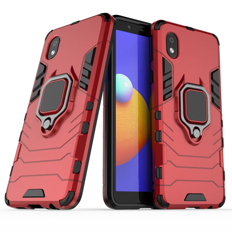 Shockproof PC + TPU Protective Case with Magnetic Ring Holder, For Huawei Mate 40, For Huawei Enjoy 20 Plus, For Samsung Galaxy A01 Core