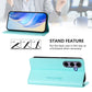 RC01 Dual-Folded Magnetic Suction RFID Leather Phone Case
