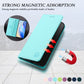 RC01 Dual-Folded Magnetic Suction RFID Leather Phone Case