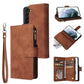 Multifunctional Frosted Zipper Wallet Leather Phone Case, For Samsung Galaxy S25 FE 5G, For Samsung Galaxy S25 Edge 5G, For Samsung Galaxy S25 5G, For Samsung Galaxy S25+ 5G, For Samsung Galaxy S25 Ultra 5G, For Samsung Galaxy S24 FE 5G����������������...