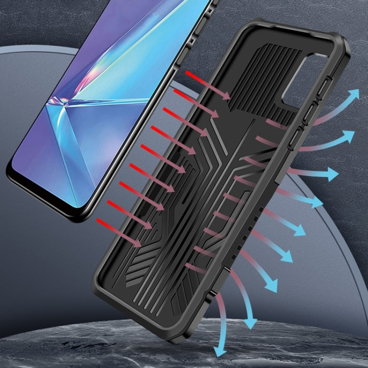 Armor Warrior Shockproof PC + TPU Protective Case, For Samsung Galaxy A71 5G, For Samsung Galaxy A21 (US Version), For OPPO Realme 6, For Vivo V17