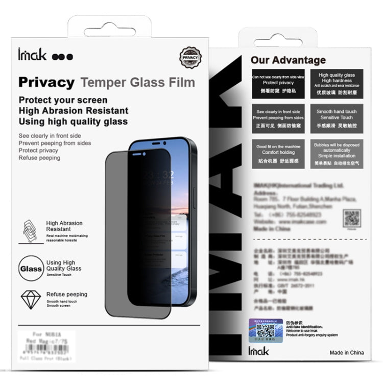 imak HD Full Screen Privacy Tempered Glass Protective Film