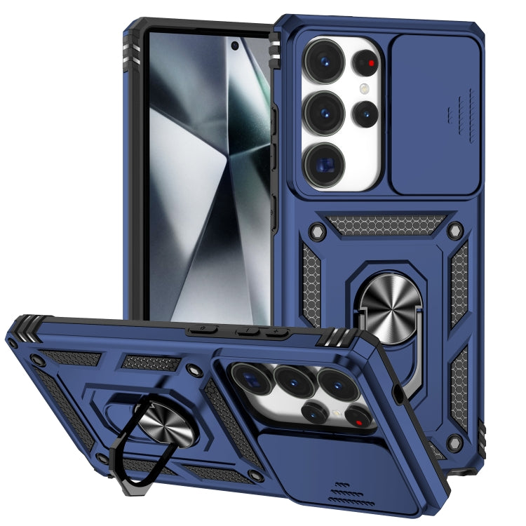 Sliding Camshield Holder Phone Case, For Samsung Galaxy S25 Edge 5G, For Samsung Galaxy S25 5G, For Samsung Galaxy S25+ 5G, For Samsung Galaxy S25 Ultra 5G, For Samsung Galaxy S24 FE 5G