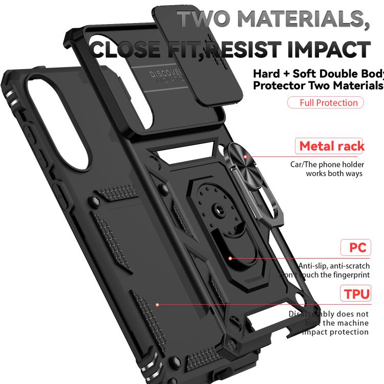 Sliding Camshield Holder Phone Case, For Samsung Galaxy S25 Edge 5G, For Samsung Galaxy S25 5G, For Samsung Galaxy S25+ 5G, For Samsung Galaxy S25 Ultra 5G, For Samsung Galaxy S24 FE 5G