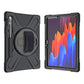 Shockproof Colorful Silicone + PC Protective Case with Holder & Shoulder Strap & Hand Strap & Pen Slot, For Samsung Galaxy Tab S8 / Galaxy Tab S7 (2020) T870