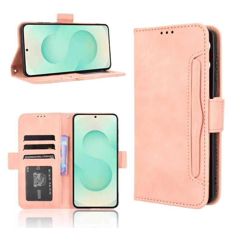 Skin Feel Calf Texture Card Slots Leather Phone Case