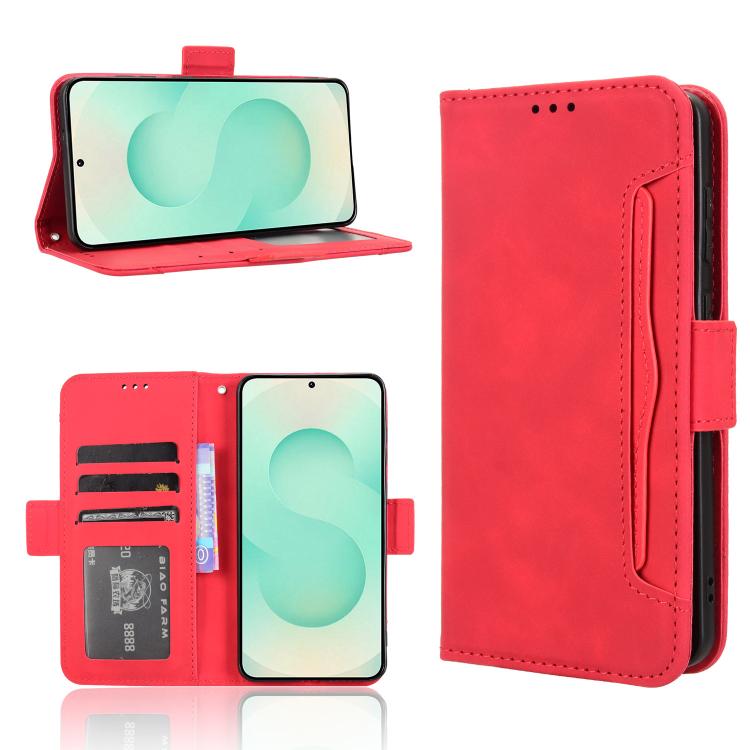 Skin Feel Calf Texture Card Slots Leather Phone Case