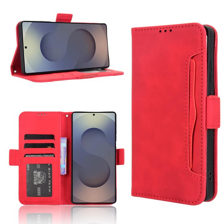 Skin Feel Calf Texture Card Slots Leather Phone Case