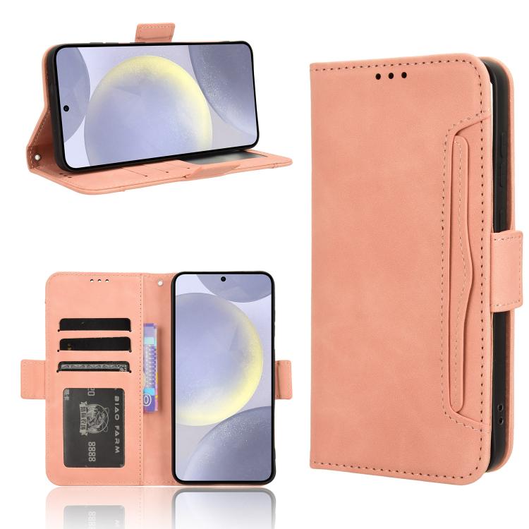 Skin Feel Calf Texture Card Slots Leather Phone Case