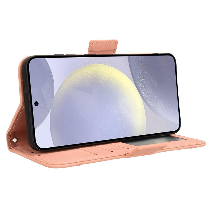 Skin Feel Calf Texture Card Slots Leather Phone Case