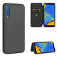Carbon Fiber Texture Magnetic Horizontal Flip TPU + PC + PU Leather Case with Rope & Card Slot, For Samsung Galaxy A01, For Samsung Galaxy A7(2018) / A750, For Samsung Galaxy A20s, For Samsung Galaxy A21(Eurasian Version), For Samsung Galaxy A31�������...