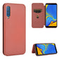 Carbon Fiber Texture Magnetic Horizontal Flip TPU + PC + PU Leather Case with Rope & Card Slot, For Samsung Galaxy A01, For Samsung Galaxy A7(2018) / A750, For Samsung Galaxy A20s, For Samsung Galaxy A21(Eurasian Version), For Samsung Galaxy A31�������...
