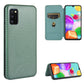 Carbon Fiber Texture Magnetic Horizontal Flip TPU + PC + PU Leather Case with Rope & Card Slot, For Samsung Galaxy A01, For Samsung Galaxy A7(2018) / A750, For Samsung Galaxy A20s, For Samsung Galaxy A21(Eurasian Version), For Samsung Galaxy A31�������...