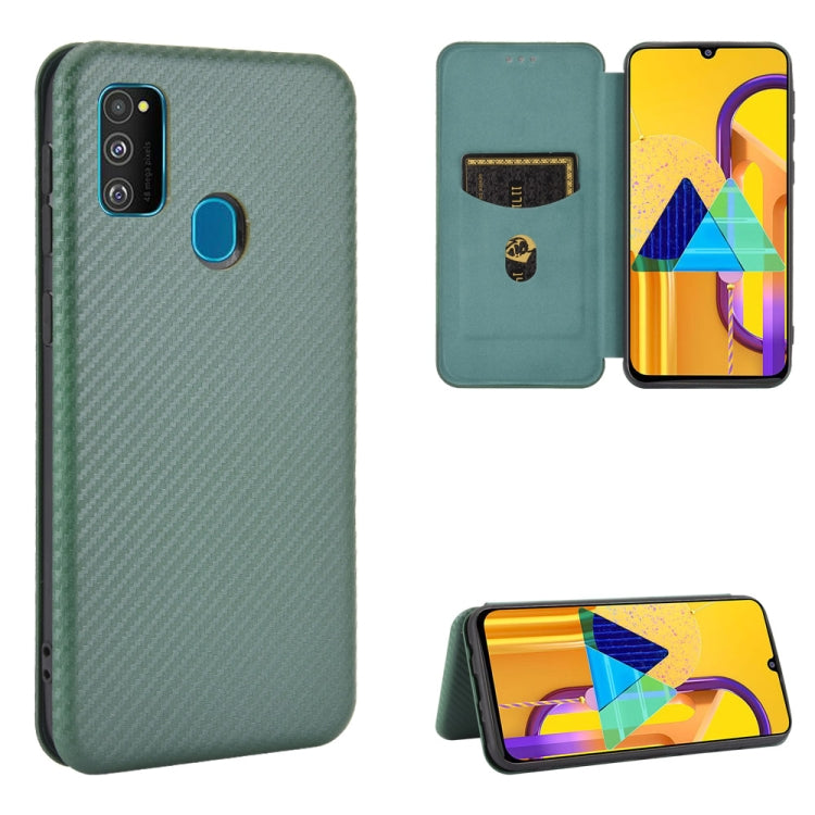 Carbon Fiber Texture Magnetic Horizontal Flip TPU + PC + PU Leather Case with Rope & Card Slot, For Samsung Galaxy A71 5G, For Samsung Galaxy A71, For Samsung Galaxy A90 5G, For Samsung Galaxy A91 / M80s / S10 Lite, For Samsung Galaxy M11��������������...