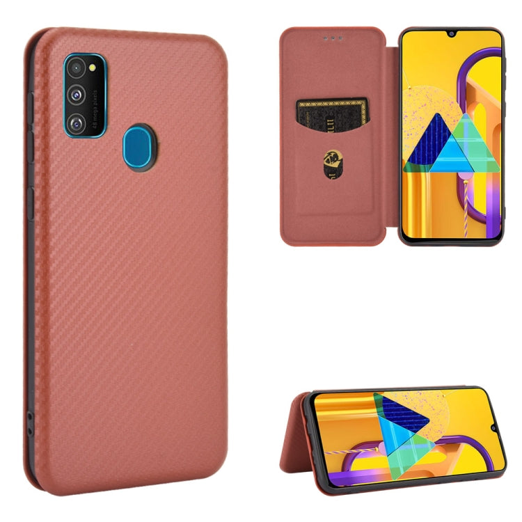 Carbon Fiber Texture Magnetic Horizontal Flip TPU + PC + PU Leather Case with Rope & Card Slot, For Samsung Galaxy A71 5G, For Samsung Galaxy A71, For Samsung Galaxy A90 5G, For Samsung Galaxy A91 / M80s / S10 Lite, For Samsung Galaxy M11��������������...