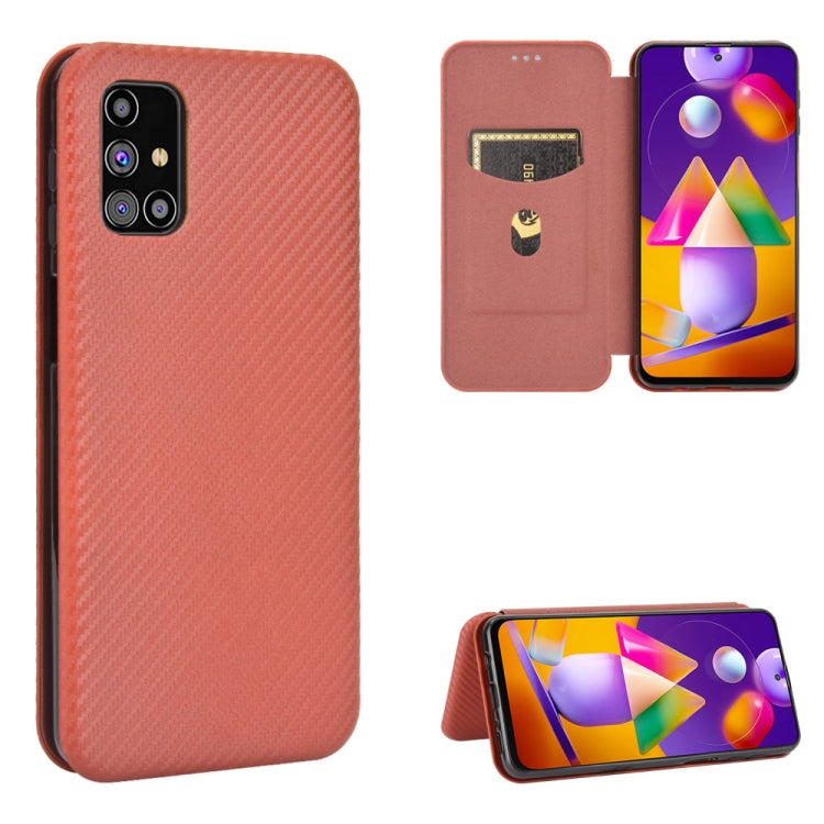 Carbon Fiber Texture Magnetic Horizontal Flip TPU + PC + PU Leather Case with Rope & Card Slot, For Samsung Galaxy A71 5G, For Samsung Galaxy A71, For Samsung Galaxy A90 5G, For Samsung Galaxy A91 / M80s / S10 Lite, For Samsung Galaxy M11��������������...