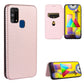 Carbon Fiber Texture Magnetic Horizontal Flip TPU + PC + PU Leather Case with Rope & Card Slot, For Samsung Galaxy A71 5G, For Samsung Galaxy A71, For Samsung Galaxy A90 5G, For Samsung Galaxy A91 / M80s / S10 Lite, For Samsung Galaxy M11��������������...