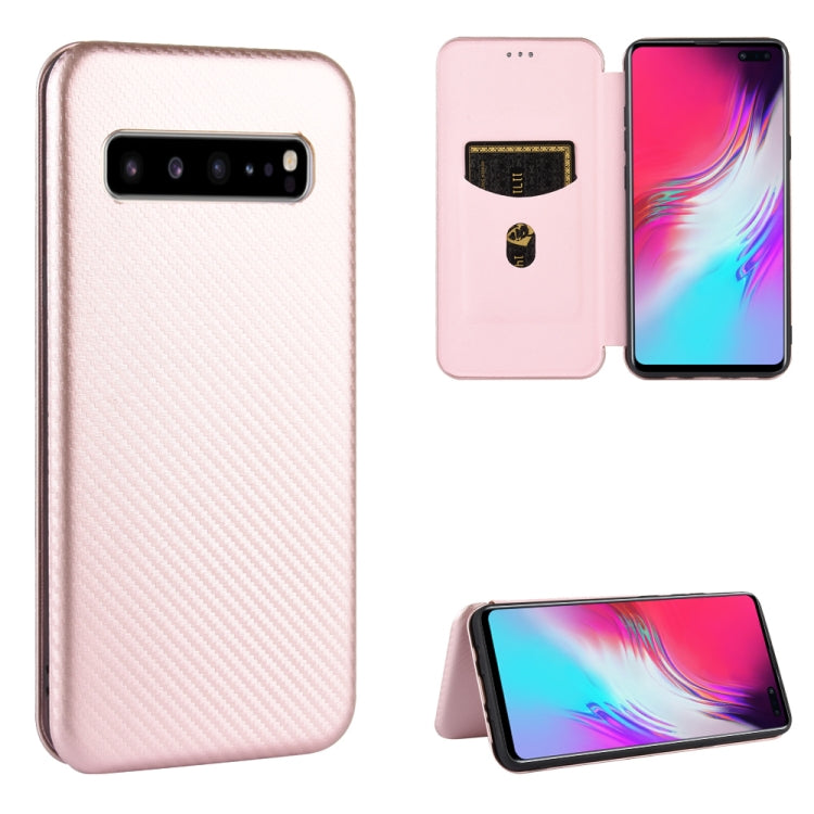 Carbon Fiber Texture Magnetic Horizontal Flip TPU + PC + PU Leather Case with Rope & Card Slot, For Samsung Galaxy A71 5G, For Samsung Galaxy A71, For Samsung Galaxy A90 5G, For Samsung Galaxy A91 / M80s / S10 Lite, For Samsung Galaxy M11��������������...