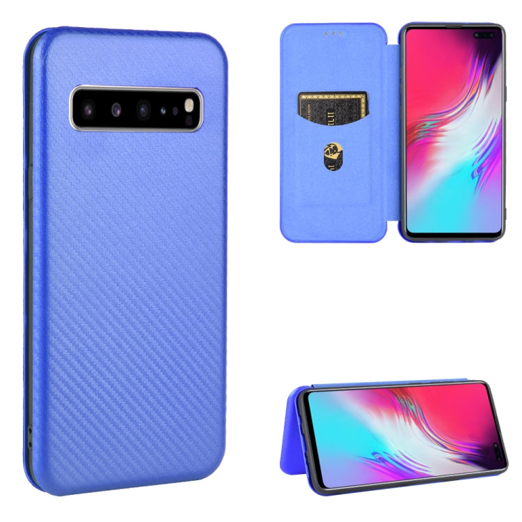 Carbon Fiber Texture Magnetic Horizontal Flip TPU + PC + PU Leather Case with Rope & Card Slot, For Samsung Galaxy A71 5G, For Samsung Galaxy A71, For Samsung Galaxy A90 5G, For Samsung Galaxy A91 / M80s / S10 Lite, For Samsung Galaxy M11��������������...