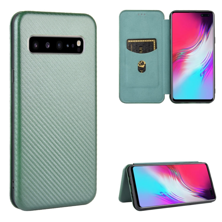 Carbon Fiber Texture Magnetic Horizontal Flip TPU + PC + PU Leather Case with Rope & Card Slot, For Samsung Galaxy A71 5G, For Samsung Galaxy A71, For Samsung Galaxy A90 5G, For Samsung Galaxy A91 / M80s / S10 Lite, For Samsung Galaxy M11��������������...