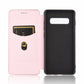 Carbon Fiber Texture Magnetic Horizontal Flip TPU + PC + PU Leather Case with Rope & Card Slot, For Samsung Galaxy S10 Plus, For Samsung Galaxy S10, For Samsung Galaxy S20, For Samsung Galaxy S20 Plus, For Samsung Galaxy XCover Pro���������������������...
