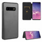 Carbon Fiber Texture Magnetic Horizontal Flip TPU + PC + PU Leather Case with Rope & Card Slot, For Samsung Galaxy S10 Plus, For Samsung Galaxy S10, For Samsung Galaxy S20, For Samsung Galaxy S20 Plus, For Samsung Galaxy XCover Pro���������������������...
