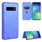 Carbon Fiber Texture Magnetic Horizontal Flip TPU + PC + PU Leather Case with Rope & Card Slot, For Samsung Galaxy S10 Plus, For Samsung Galaxy S10, For Samsung Galaxy S20, For Samsung Galaxy S20 Plus, For Samsung Galaxy XCover Pro���������������������...