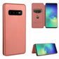 Carbon Fiber Texture Magnetic Horizontal Flip TPU + PC + PU Leather Case with Rope & Card Slot, For Samsung Galaxy S10 Plus, For Samsung Galaxy S10, For Samsung Galaxy S20, For Samsung Galaxy S20 Plus, For Samsung Galaxy XCover Pro���������������������...