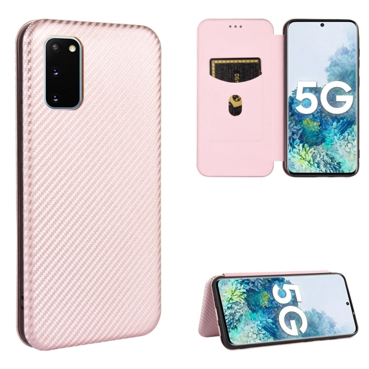 Carbon Fiber Texture Magnetic Horizontal Flip TPU + PC + PU Leather Case with Rope & Card Slot, For Samsung Galaxy S10 Plus, For Samsung Galaxy S10, For Samsung Galaxy S20, For Samsung Galaxy S20 Plus, For Samsung Galaxy XCover Pro���������������������...