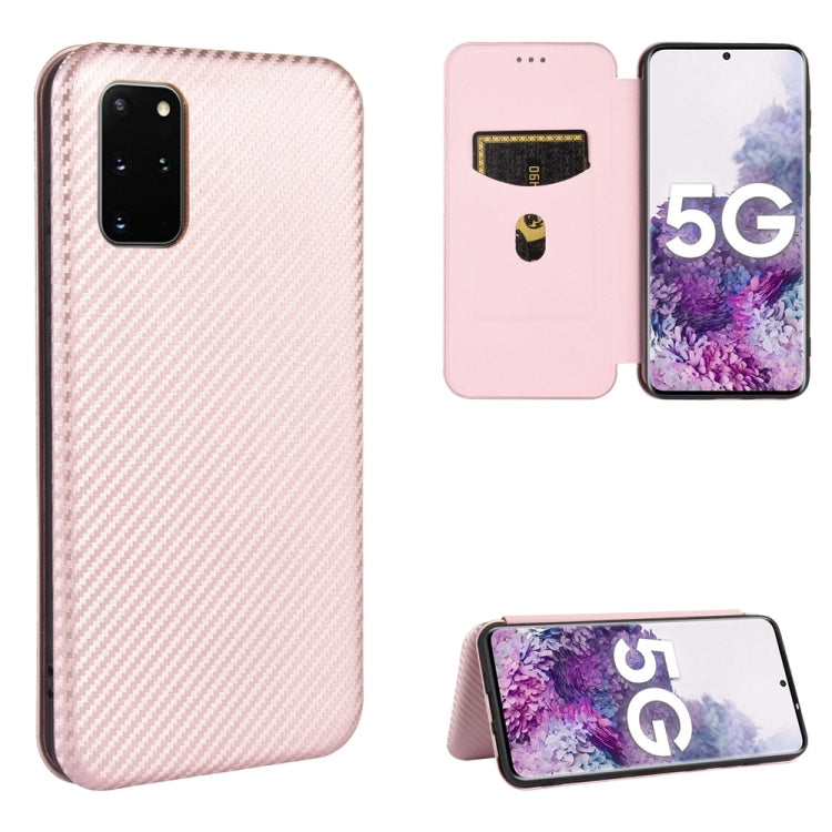 Carbon Fiber Texture Magnetic Horizontal Flip TPU + PC + PU Leather Case with Rope & Card Slot, For Samsung Galaxy S10 Plus, For Samsung Galaxy S10, For Samsung Galaxy S20, For Samsung Galaxy S20 Plus, For Samsung Galaxy XCover Pro���������������������...