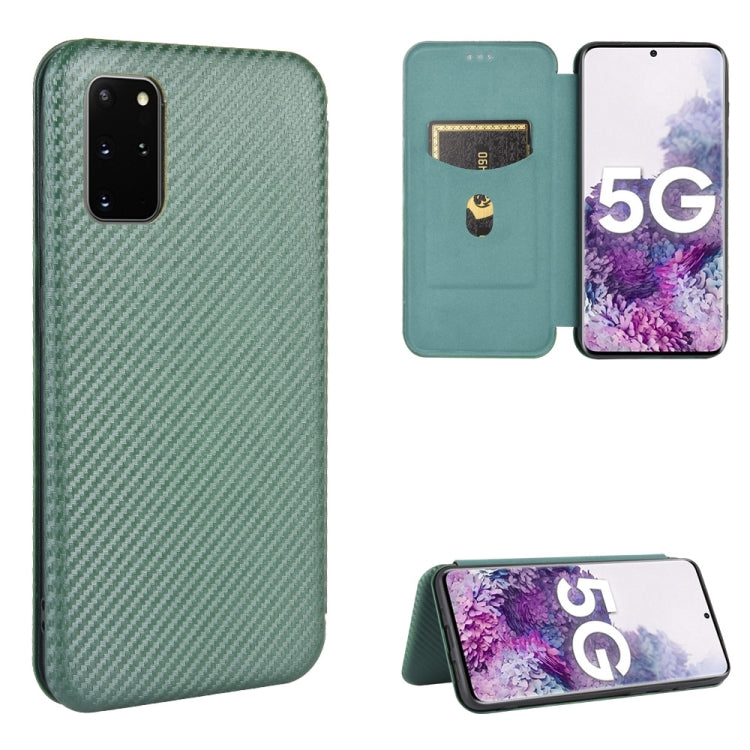 Carbon Fiber Texture Magnetic Horizontal Flip TPU + PC + PU Leather Case with Rope & Card Slot, For Samsung Galaxy S10 Plus, For Samsung Galaxy S10, For Samsung Galaxy S20, For Samsung Galaxy S20 Plus, For Samsung Galaxy XCover Pro���������������������...