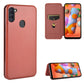 Carbon Fiber Texture Magnetic Horizontal Flip TPU + PC + PU Leather Case with Rope & Card Slot, For Samsung Galaxy S10 Plus, For Samsung Galaxy S10, For Samsung Galaxy S20, For Samsung Galaxy S20 Plus, For Samsung Galaxy XCover Pro���������������������...