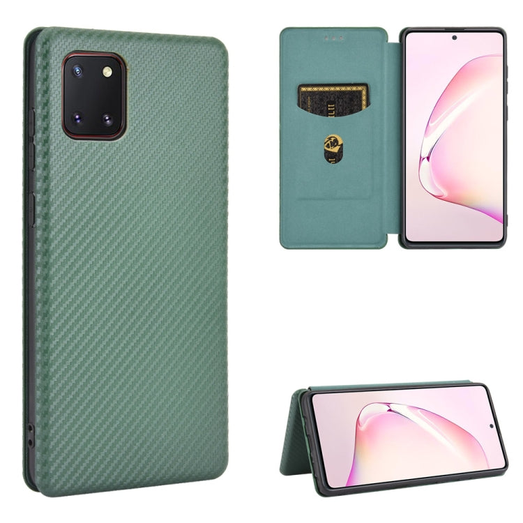 Carbon Fiber Texture Magnetic Horizontal Flip TPU + PC + PU Leather Case with Rope & Card Slot, For Samsung Galaxy S10 Plus, For Samsung Galaxy S10, For Samsung Galaxy S20, For Samsung Galaxy S20 Plus, For Samsung Galaxy XCover Pro���������������������...