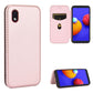 Carbon Fiber Texture Magnetic Horizontal Flip TPU + PC + PU Leather Case with Rope & Card Slot, For Samsung Galaxy S10 Plus, For Samsung Galaxy S10, For Samsung Galaxy S20, For Samsung Galaxy S20 Plus, For Samsung Galaxy XCover Pro���������������������...