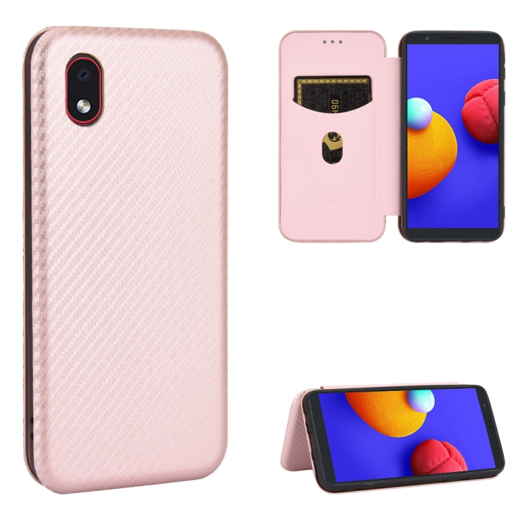 Carbon Fiber Texture Magnetic Horizontal Flip TPU + PC + PU Leather Case with Rope & Card Slot, For Samsung Galaxy S10 Plus, For Samsung Galaxy S10, For Samsung Galaxy S20, For Samsung Galaxy S20 Plus, For Samsung Galaxy XCover Pro���������������������...