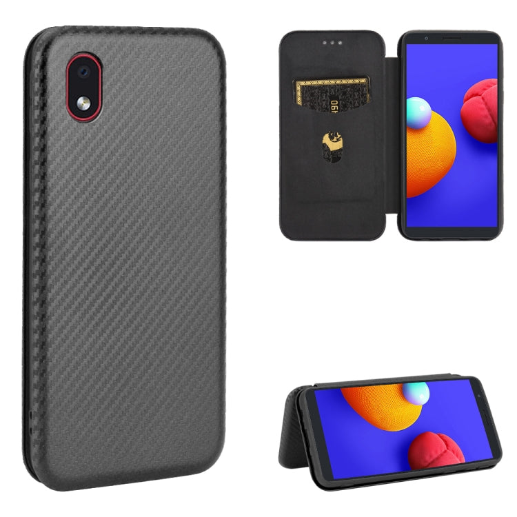 Carbon Fiber Texture Magnetic Horizontal Flip TPU + PC + PU Leather Case with Rope & Card Slot, For Samsung Galaxy S10 Plus, For Samsung Galaxy S10, For Samsung Galaxy S20, For Samsung Galaxy S20 Plus, For Samsung Galaxy XCover Pro���������������������...
