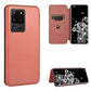 Carbon Fiber Texture Magnetic Horizontal Flip TPU + PC + PU Leather Case with Rope & Card Slot, For Samsung Galaxy S10e, For Samsung Galaxy S20 Ultra