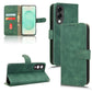 Skin Feel Magnetic Flip Leather Phone Case