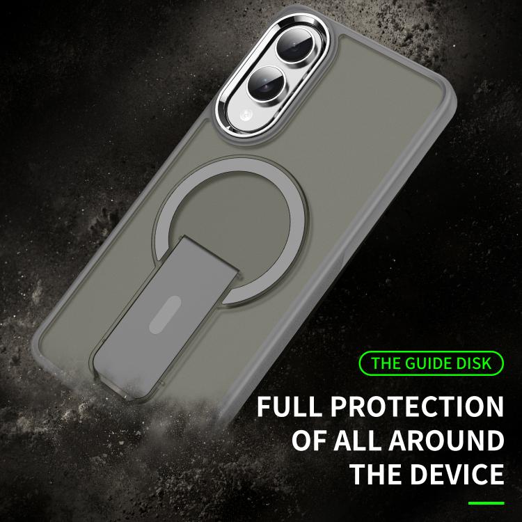 Acrylic Hybrid TPU MagSafe Holder Phone Case