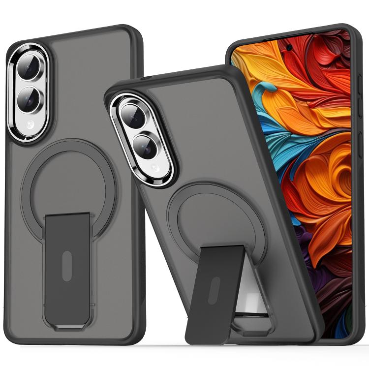 Acrylic Hybrid TPU MagSafe Holder Phone Case