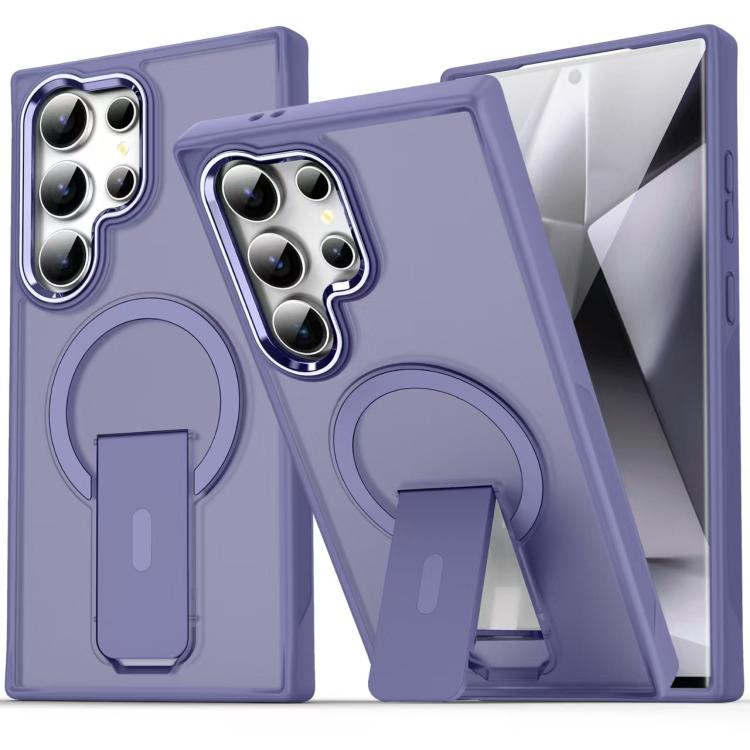 Acrylic Hybrid TPU MagSafe Holder Phone Case