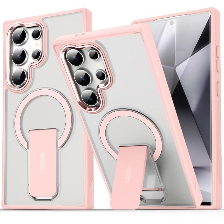 Acrylic Hybrid TPU MagSafe Holder Phone Case