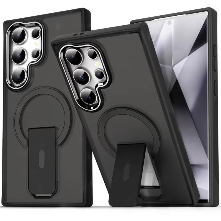 Acrylic Hybrid TPU MagSafe Holder Phone Case