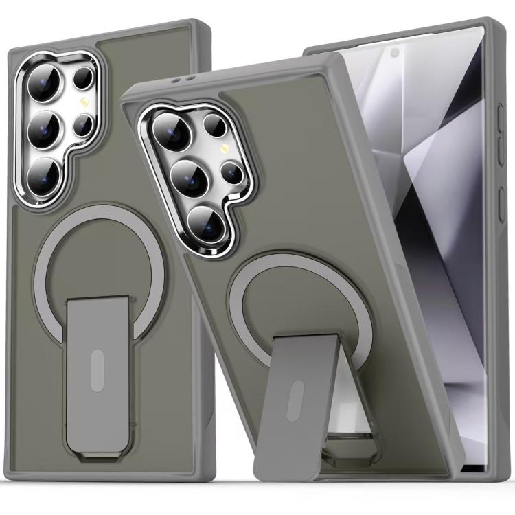 Acrylic Hybrid TPU MagSafe Holder Phone Case